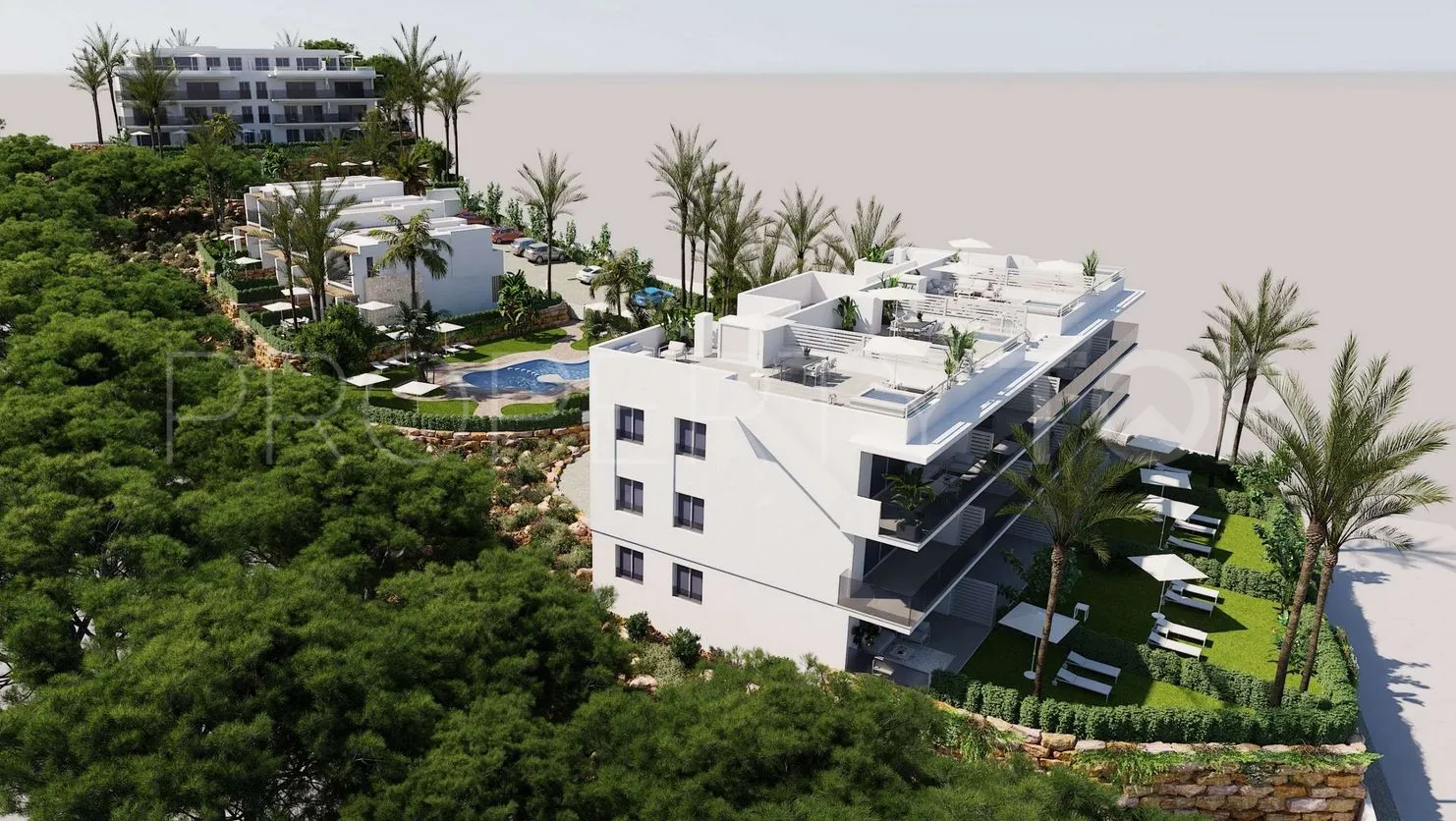 Cala de Finestrat, apartamento en venta de 3 dormitorios
