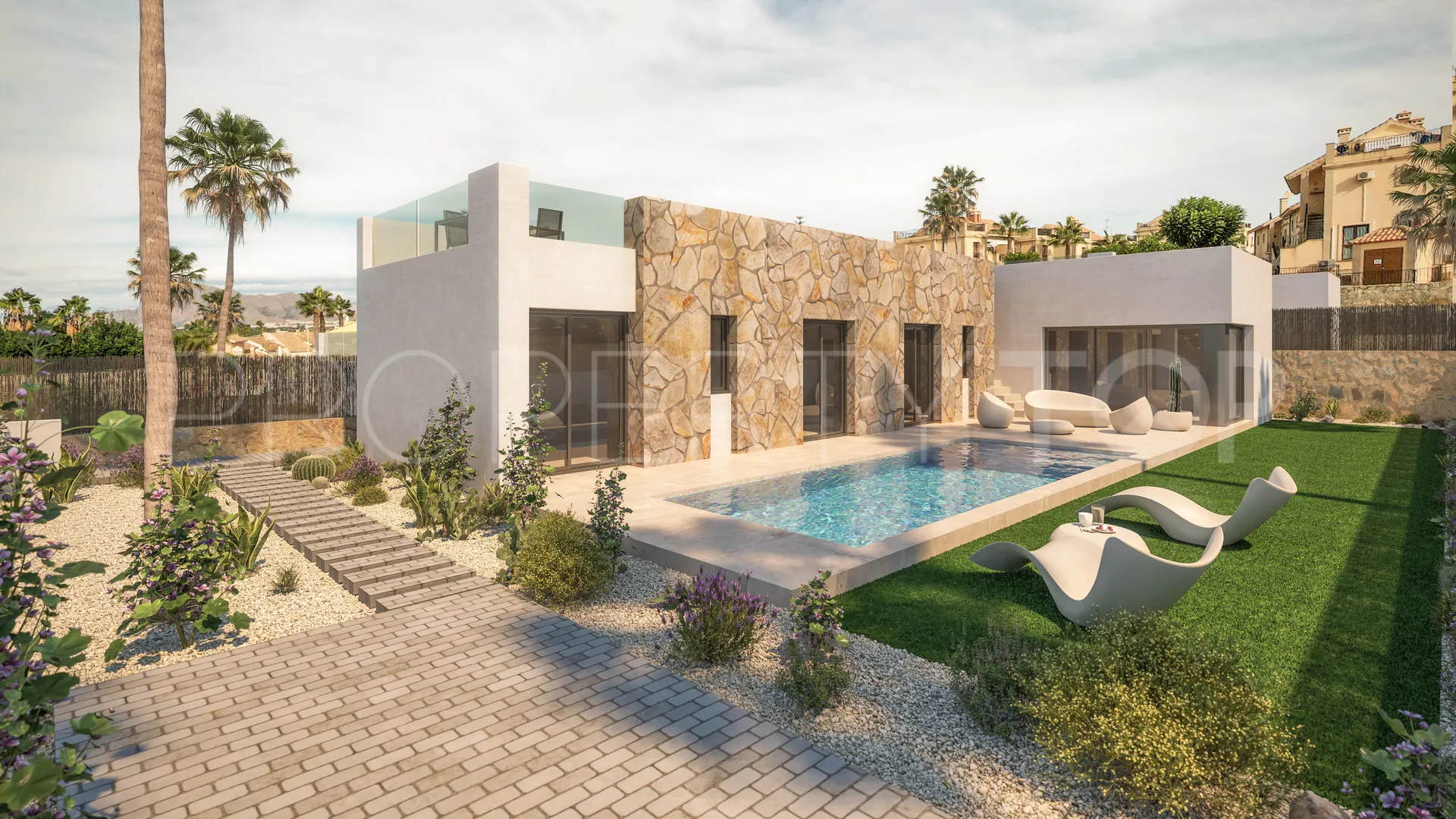 La Finca Golf, villa de 3 dormitorios en venta