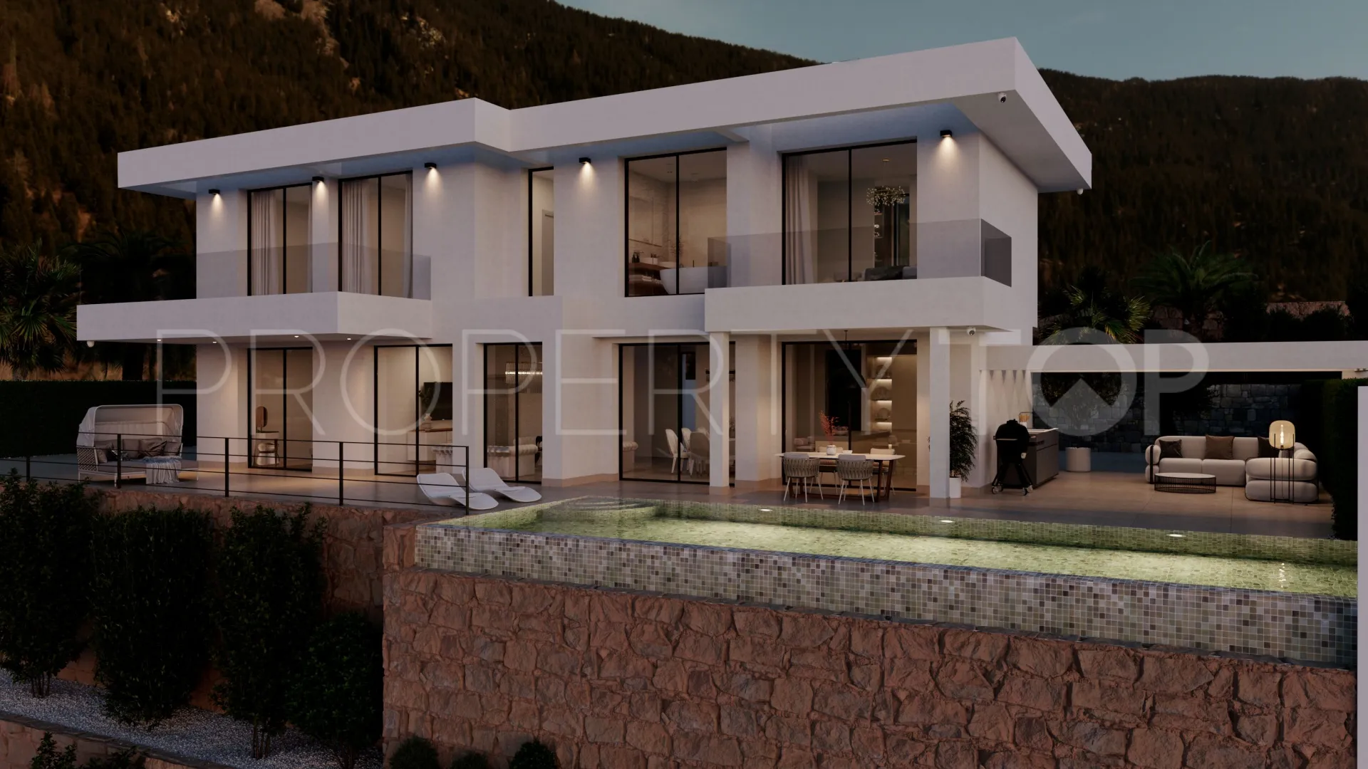 Villa en venta en Cala de Finestrat con 5 dormitorios