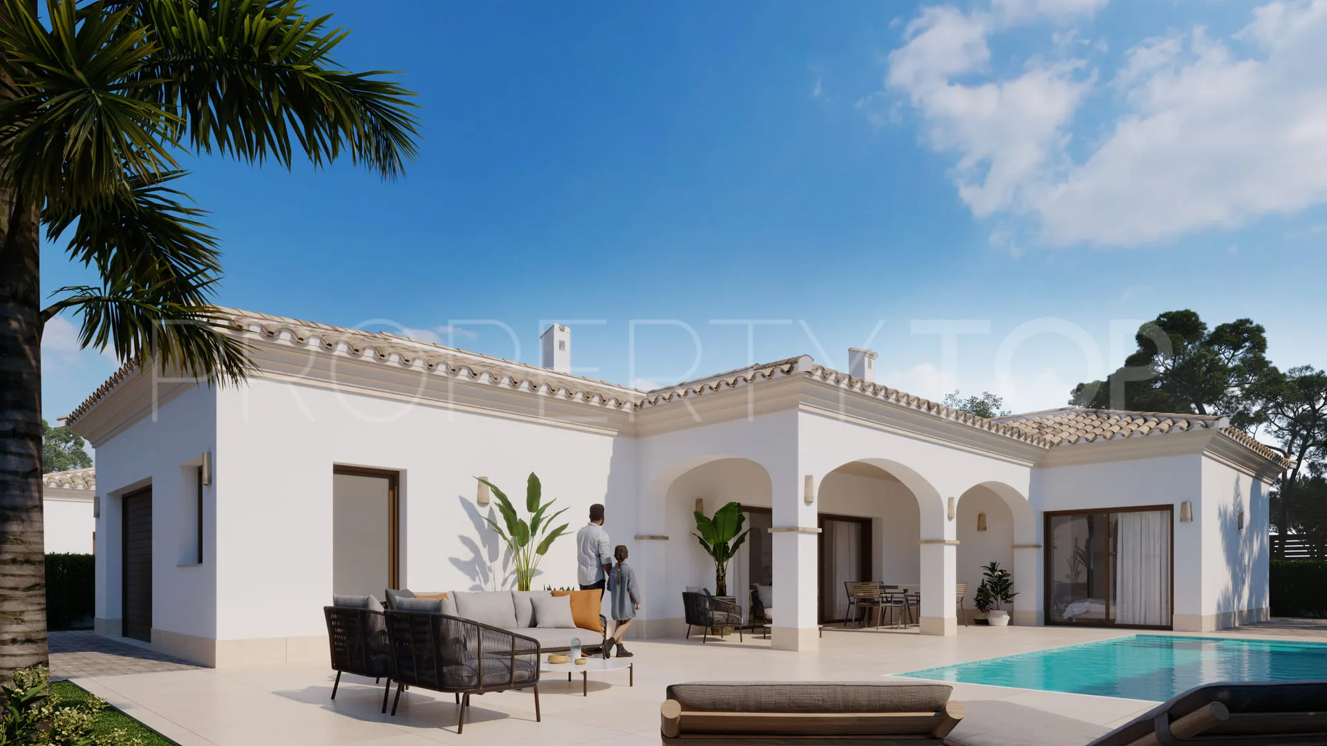 Villa en venta con 3 dormitorios en San Pedro del Pinatar