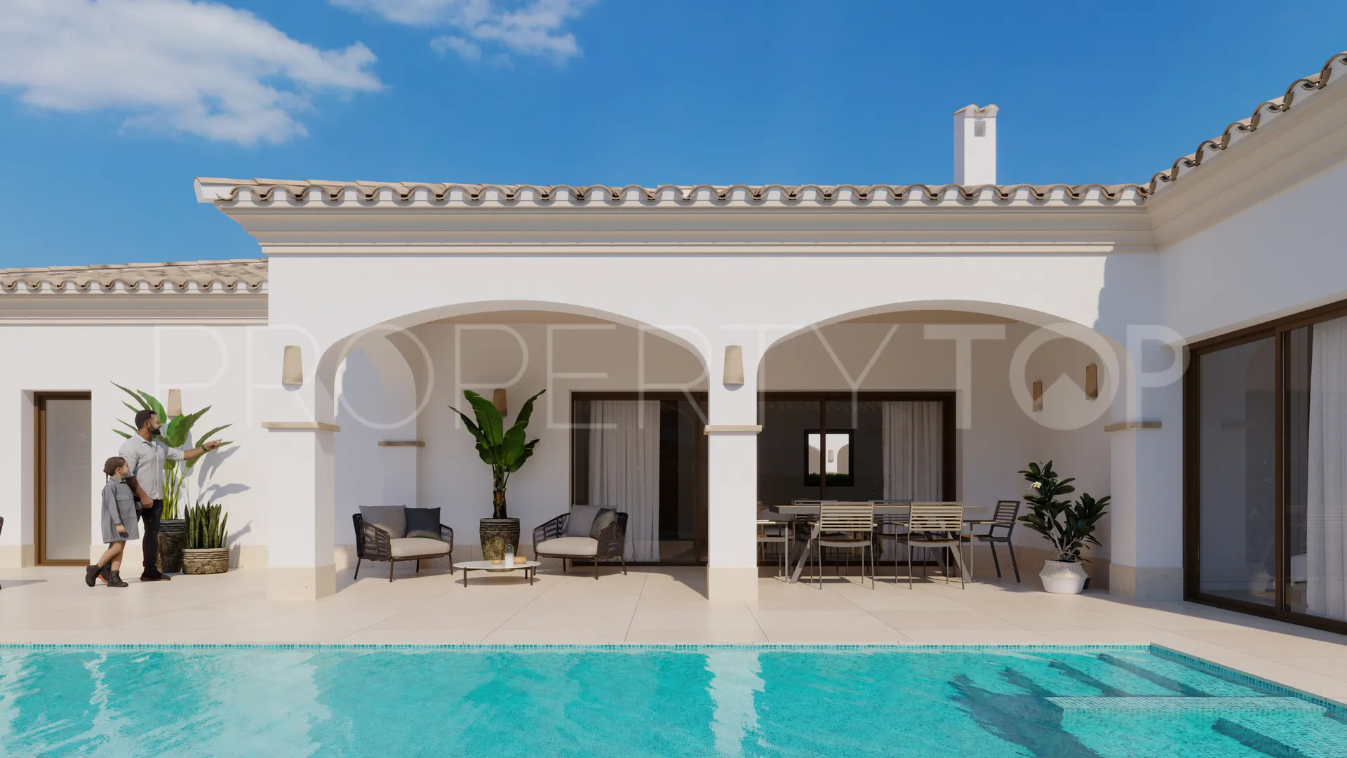 Villa en venta con 3 dormitorios en San Pedro del Pinatar
