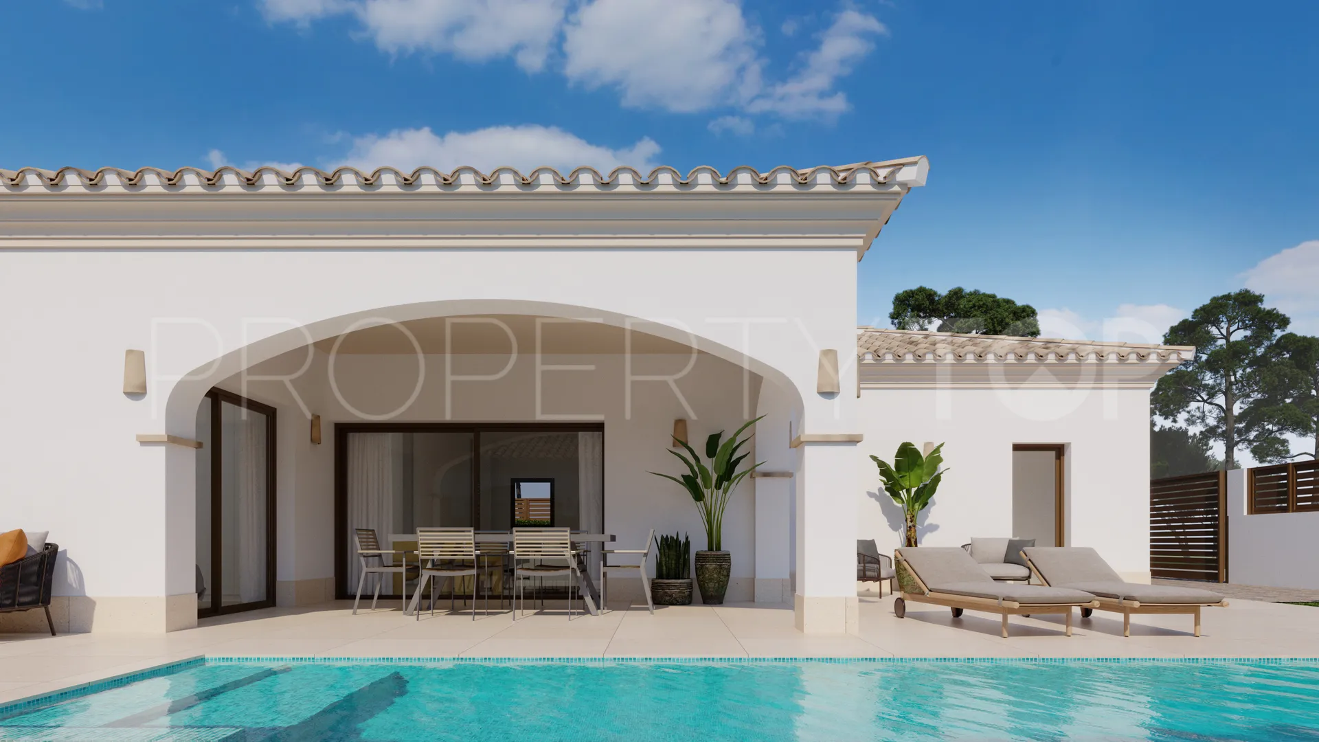 Villa en venta con 3 dormitorios en San Pedro del Pinatar