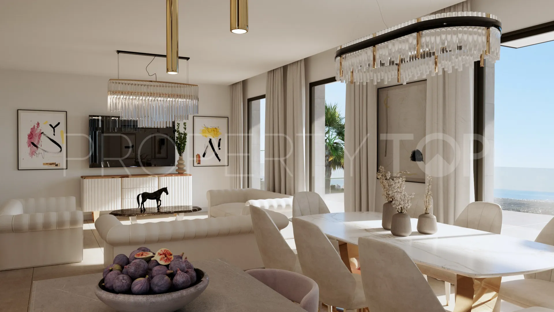 Comprar villa con 4 dormitorios en Cala de Finestrat