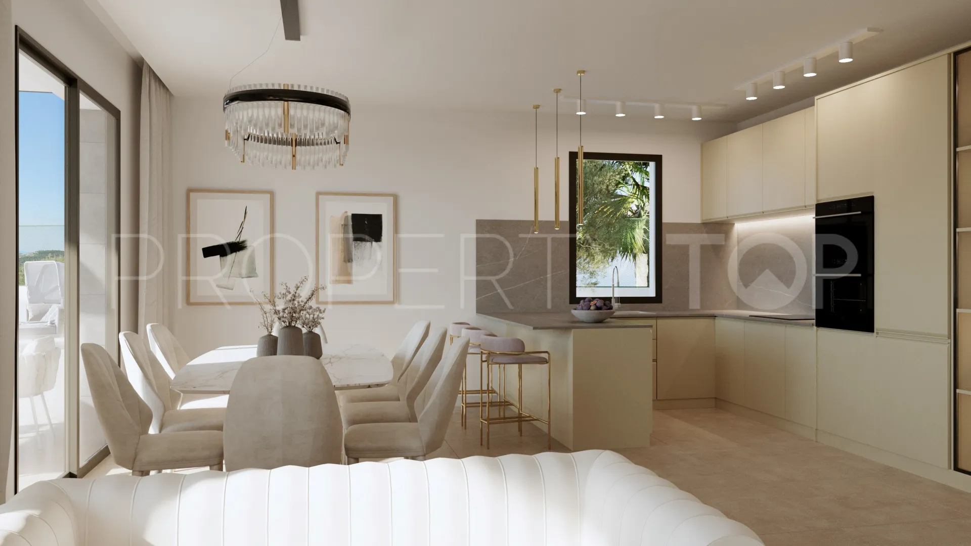 Comprar villa con 4 dormitorios en Cala de Finestrat
