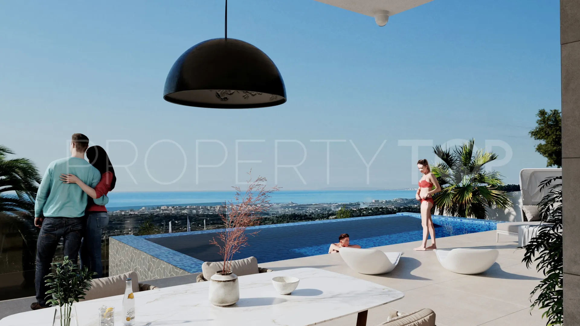 Comprar villa con 4 dormitorios en Cala de Finestrat