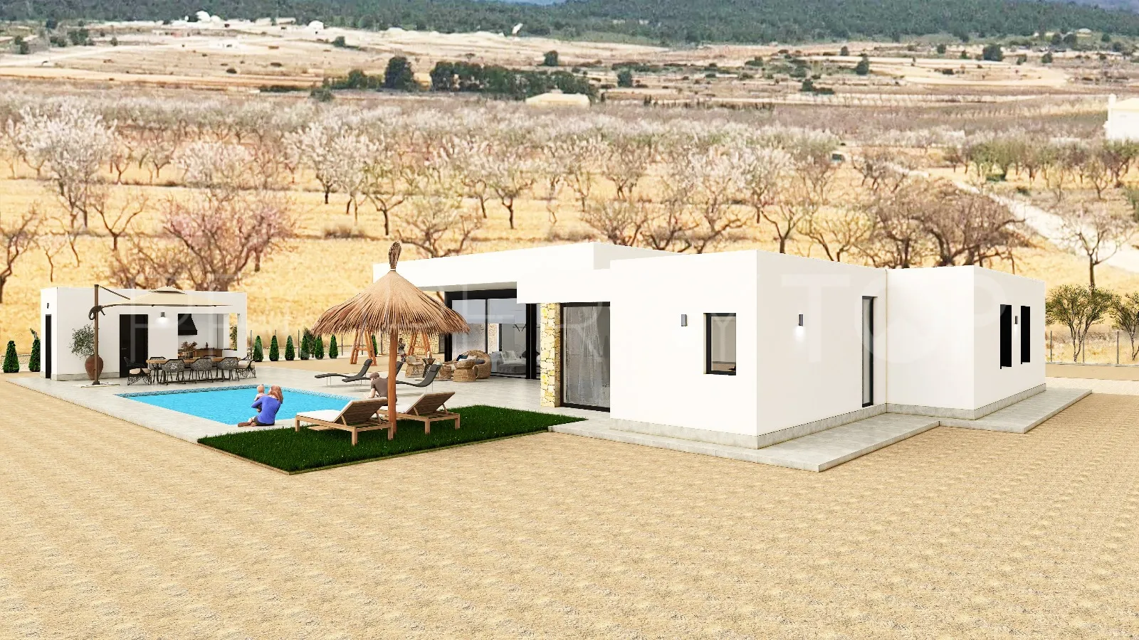 Villa en venta de 3 dormitorios en Pinosol