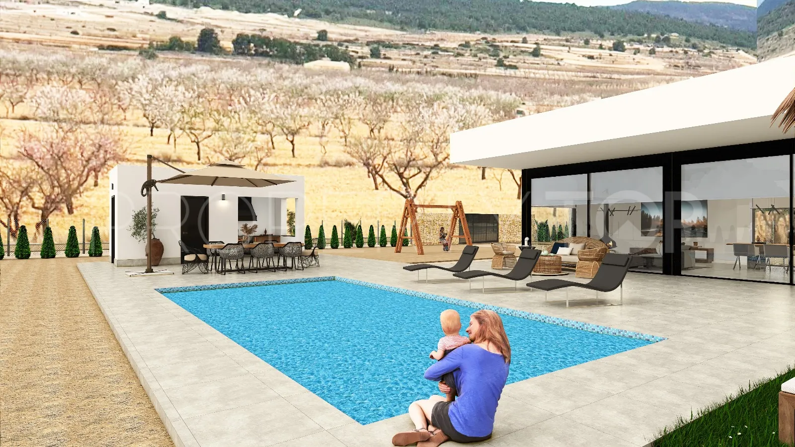 Villa en venta de 3 dormitorios en Pinosol