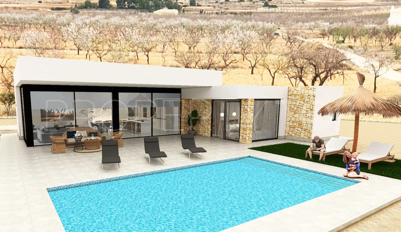 Villa en venta de 3 dormitorios en Pinosol