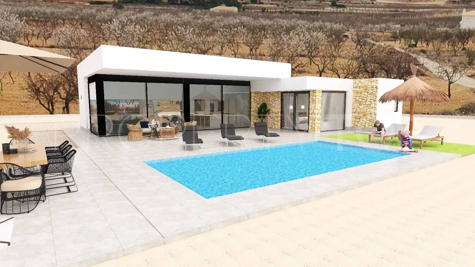 Villa en venta de 3 dormitorios en Pinosol