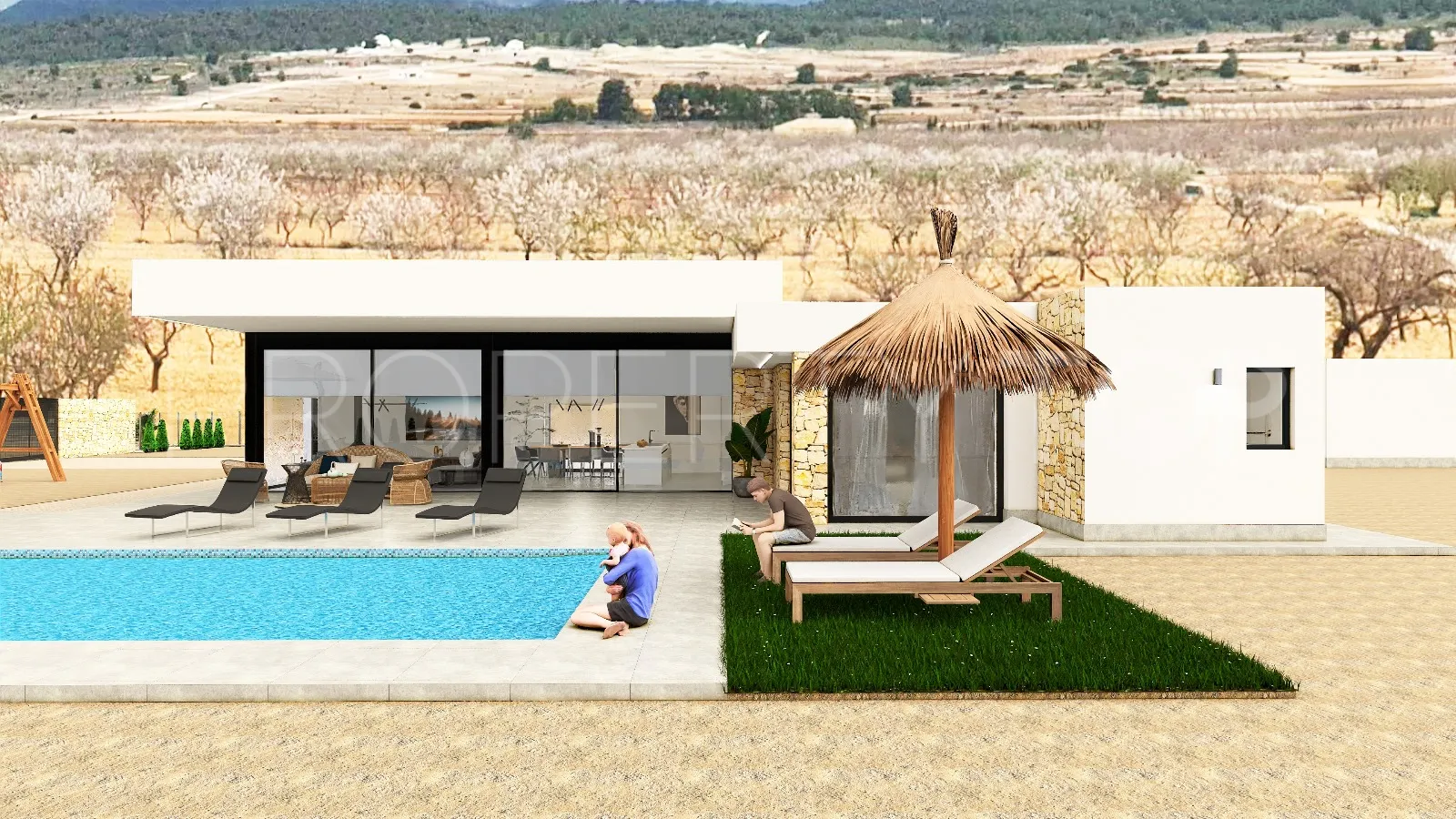 Villa en venta de 3 dormitorios en Pinosol