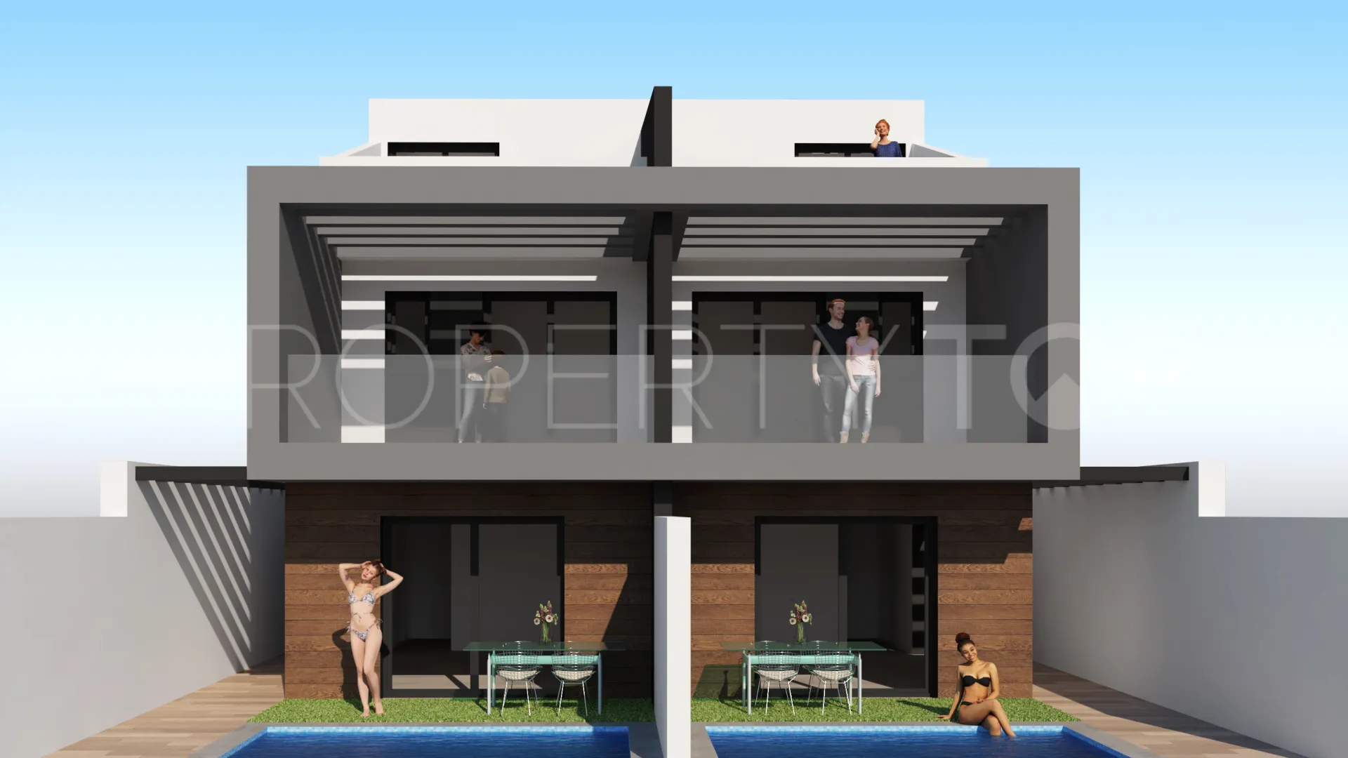 For sale villa in San Javier with 3 bedrooms