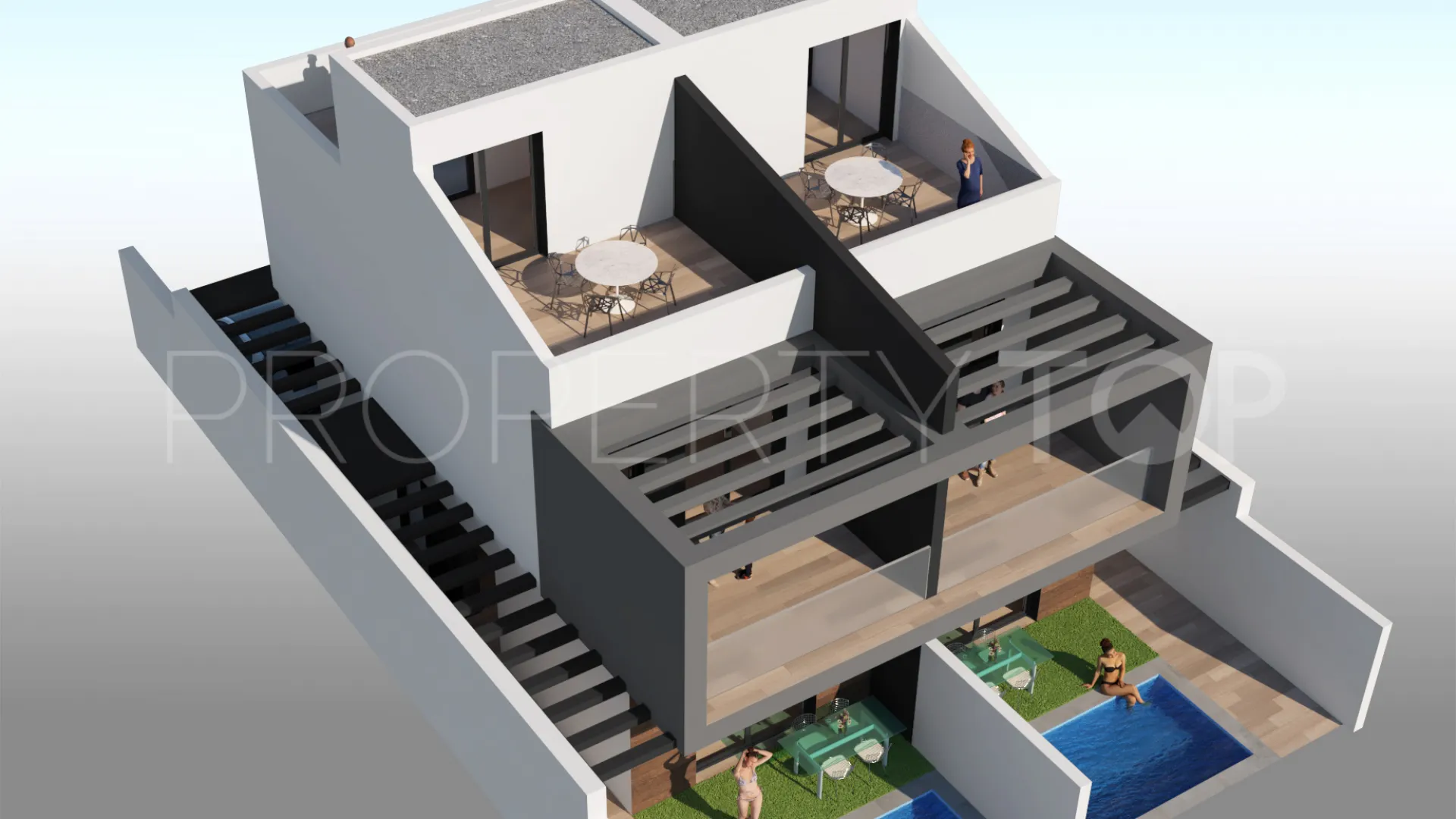 For sale villa in San Javier with 3 bedrooms