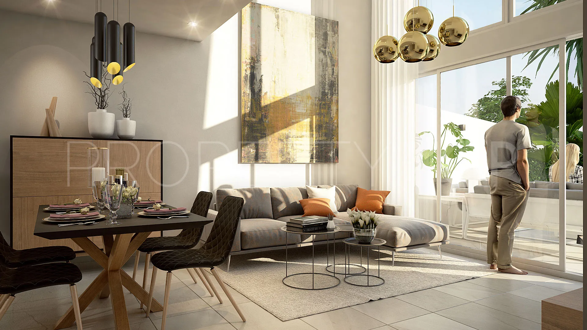 For sale town house with 3 bedrooms in Algorfa