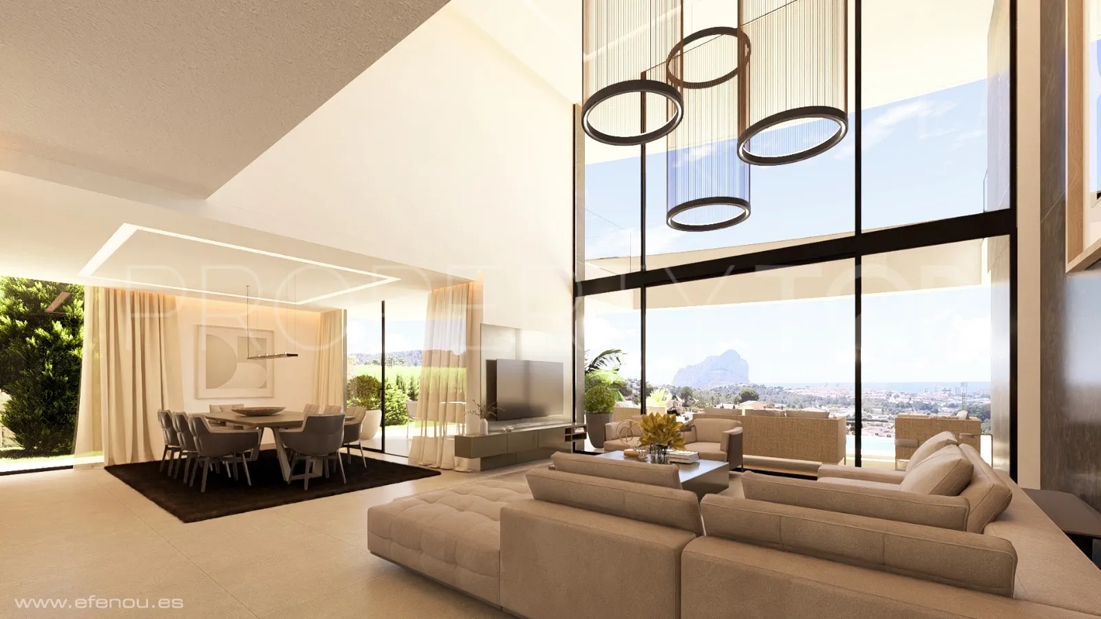 Calpe 4 bedrooms villa for sale