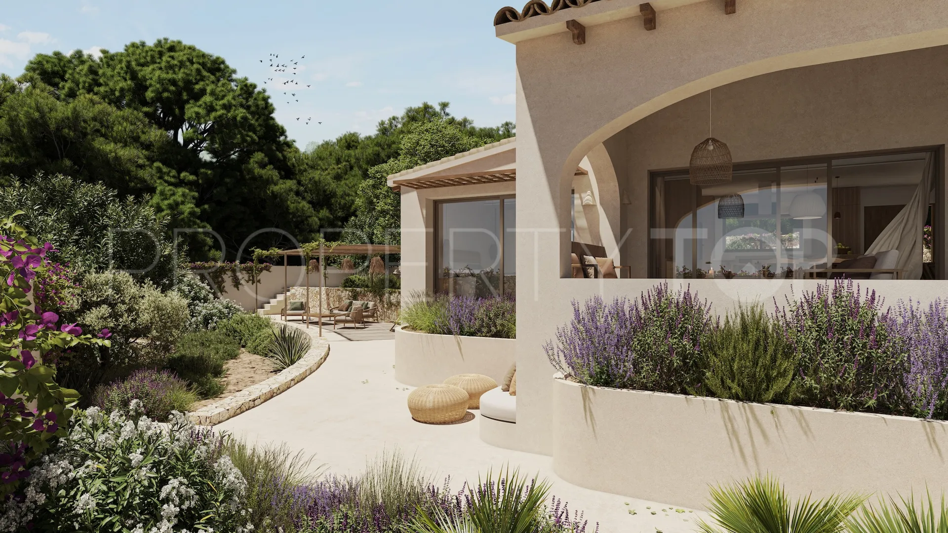 Buy villa in Benissa Costa with 3 bedrooms
