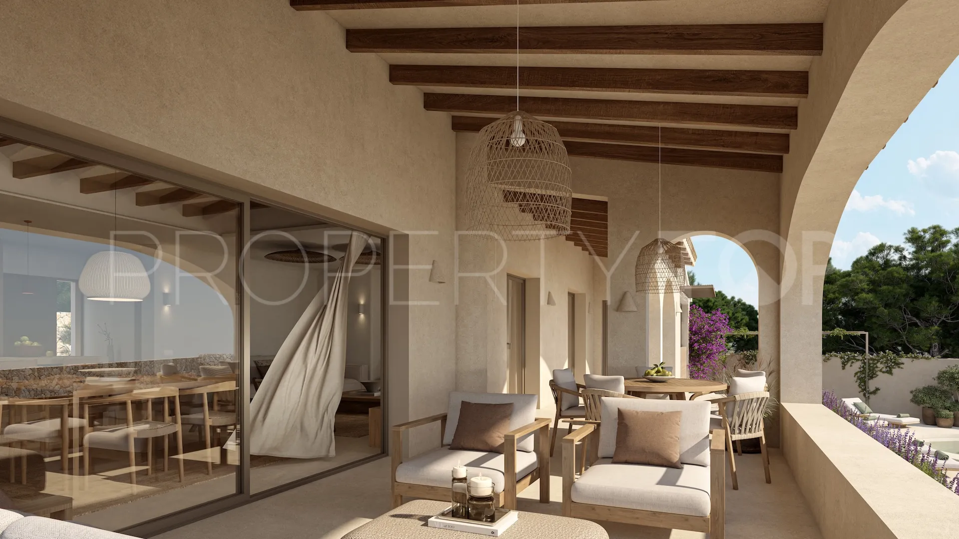 Buy villa in Benissa Costa with 3 bedrooms