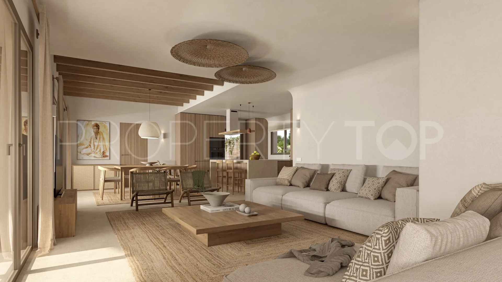 Buy villa in Benissa Costa with 3 bedrooms