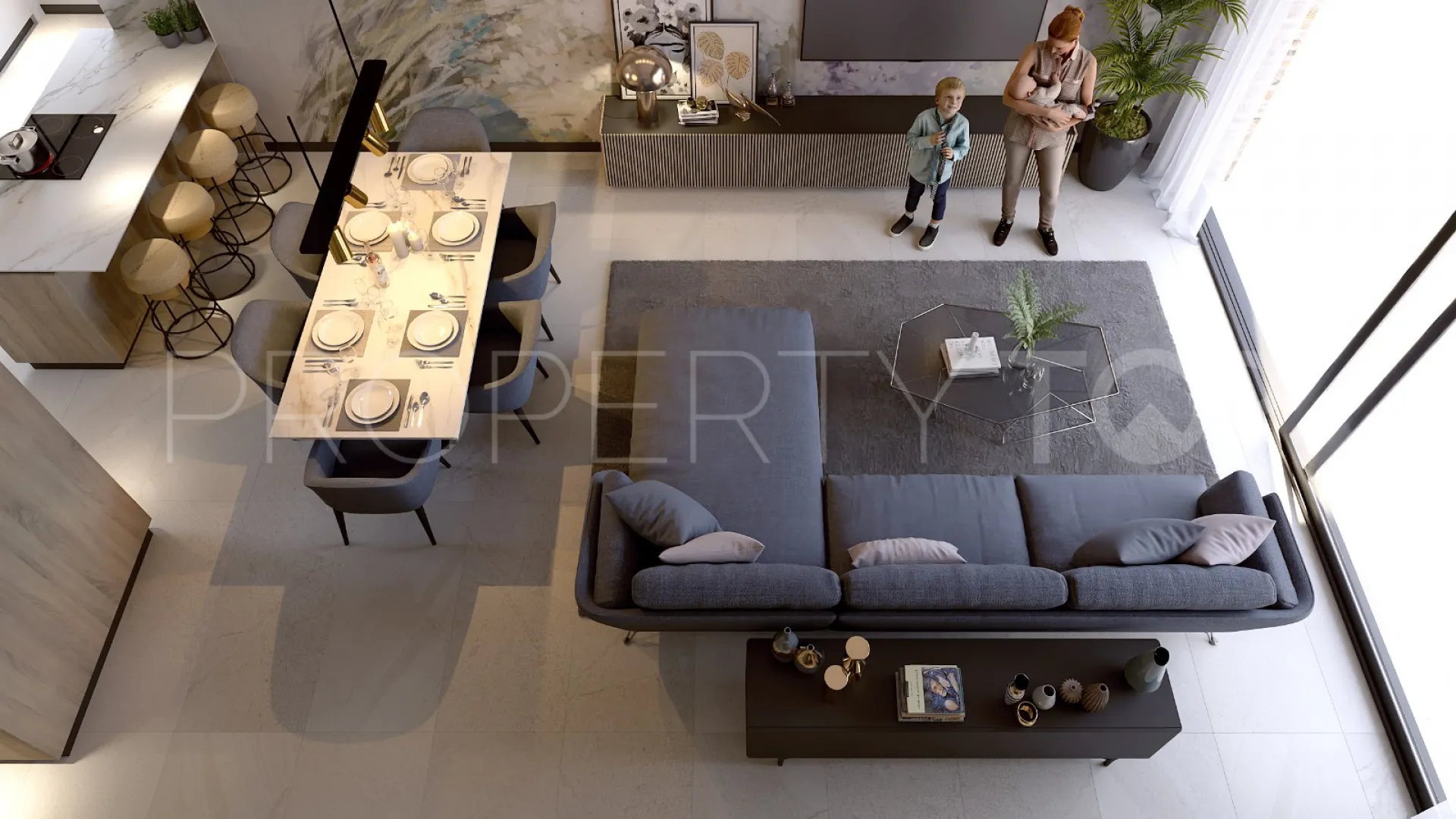 La Finca Golf, villa con 3 dormitorios en venta