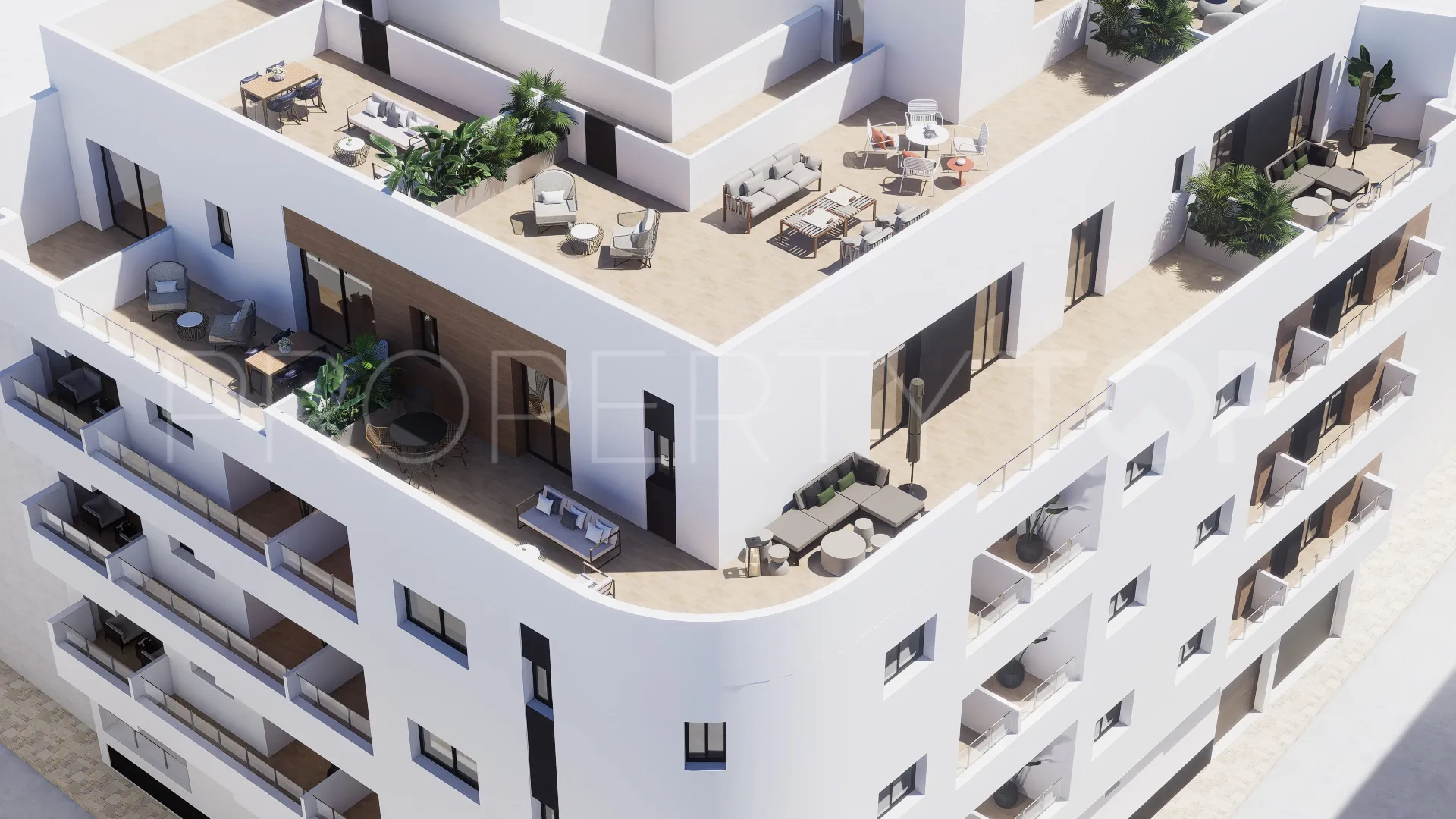 For sale apartment with 1 bedroom in Torrevieja