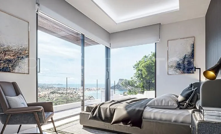 Villa con 4 dormitorios a la venta en Calpe