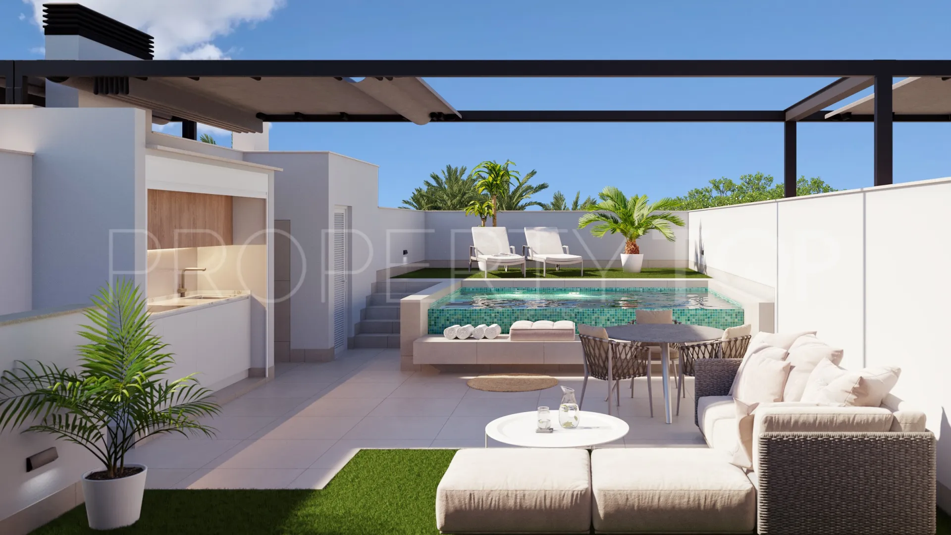 Apartamento a la venta de 3 dormitorios en Pilar de la Horadada
