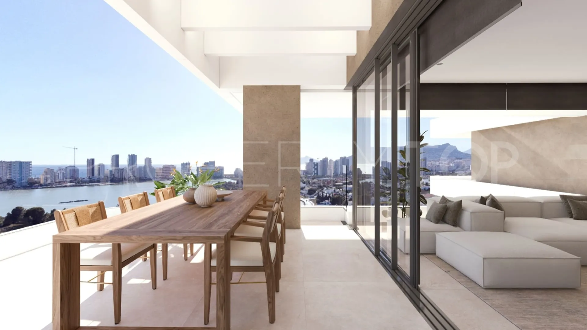 For sale Calpe apartment with 3 bedrooms