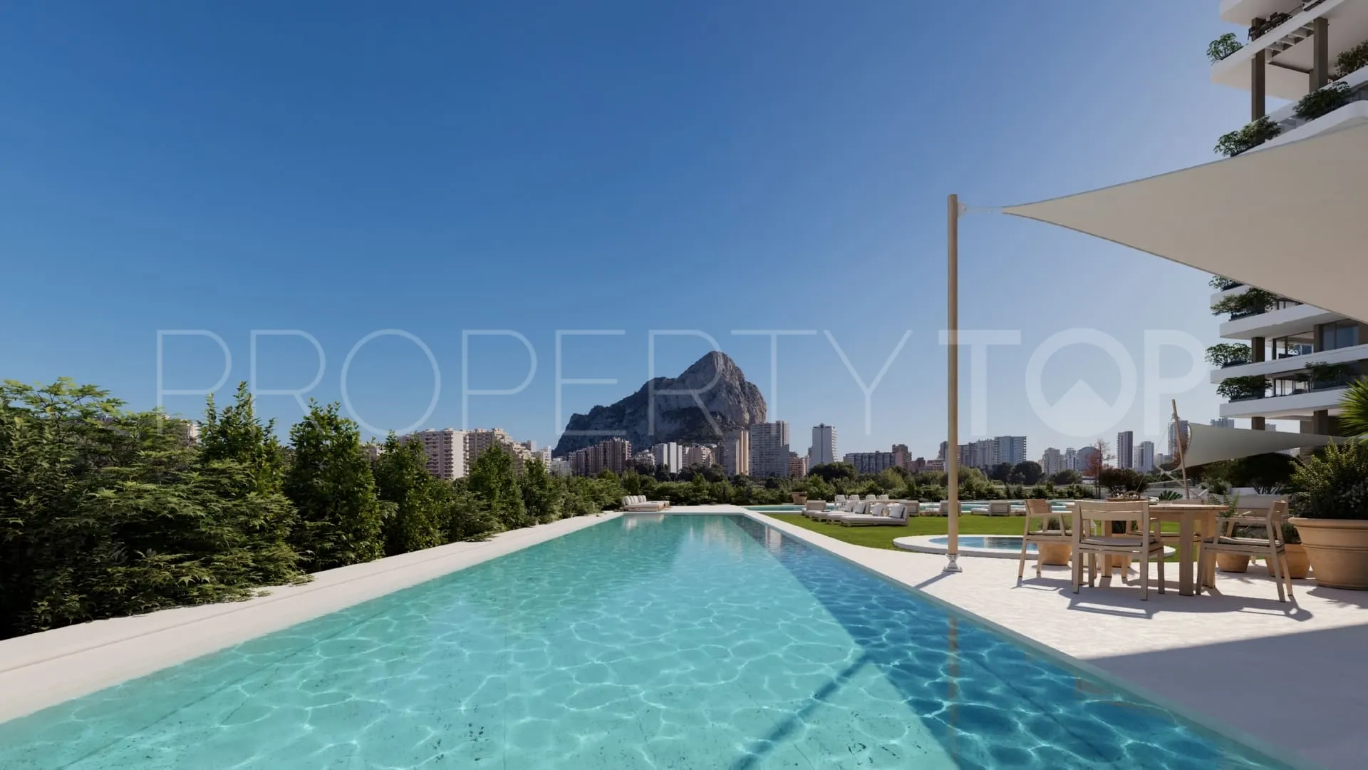 For sale Calpe apartment with 3 bedrooms