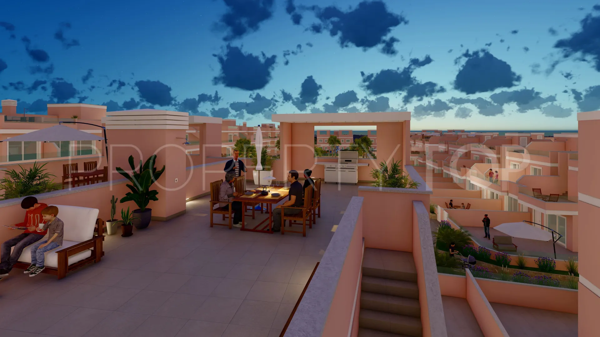 Apartamento en venta de 3 dormitorios en Pilar de la Horadada