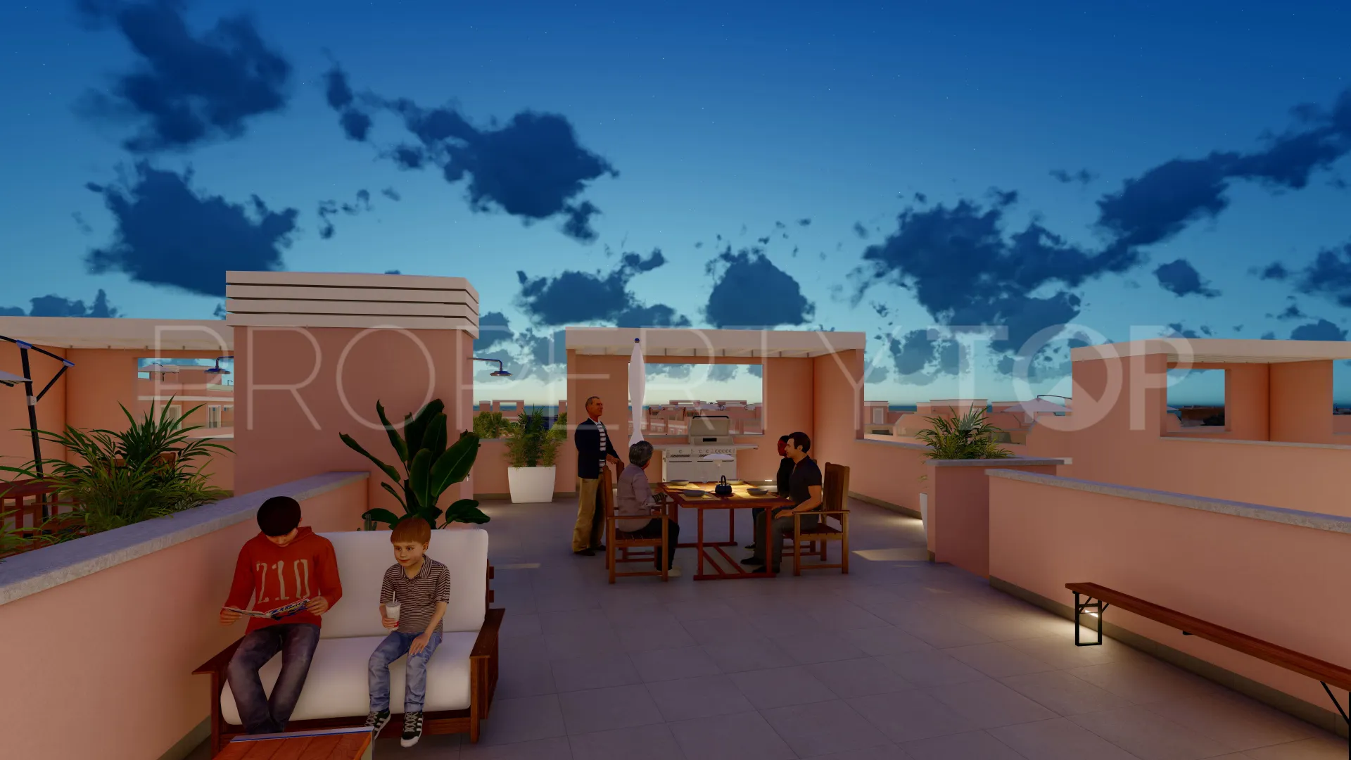Apartamento en venta de 3 dormitorios en Pilar de la Horadada