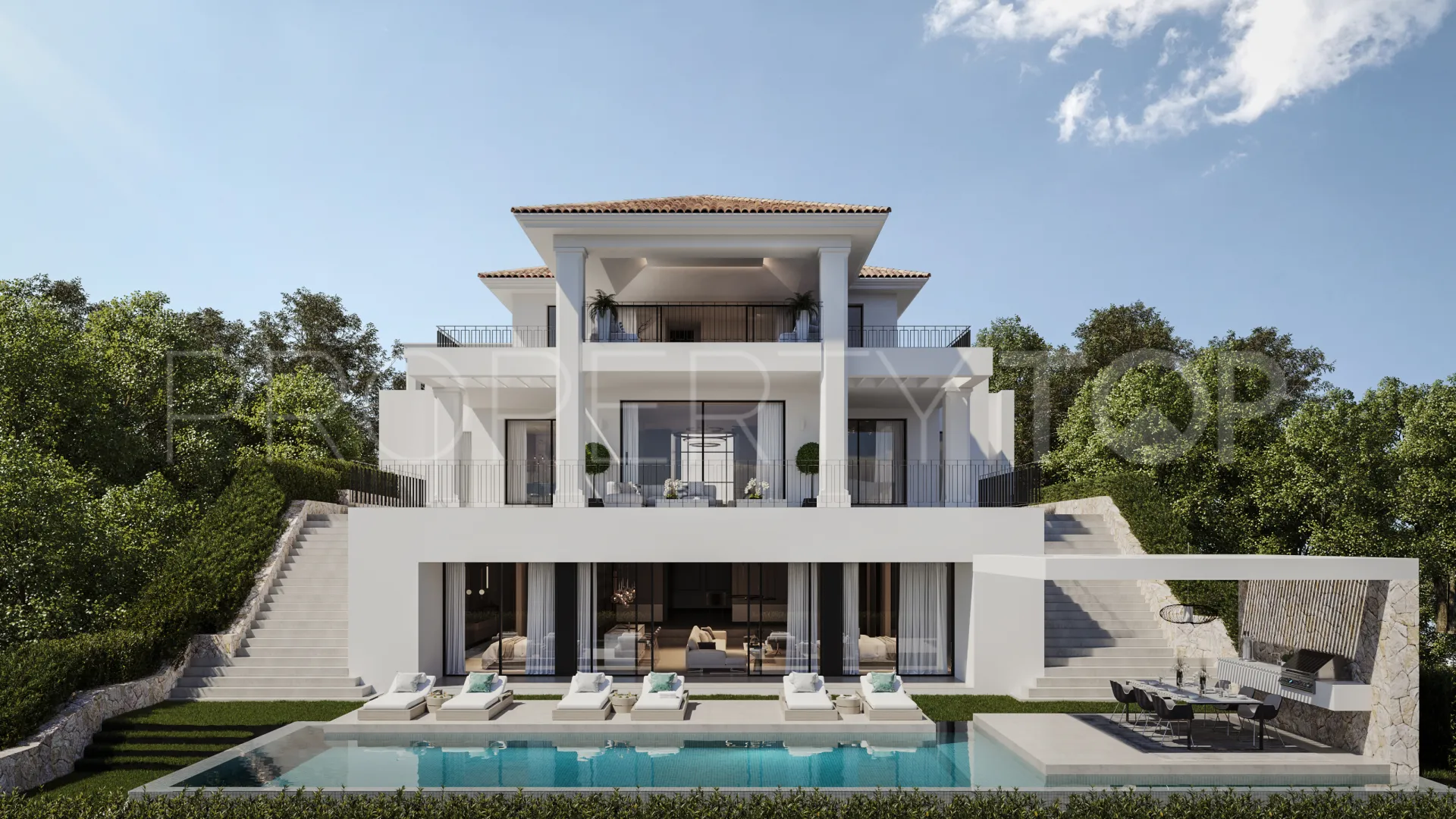 El Herrojo, villa en venta