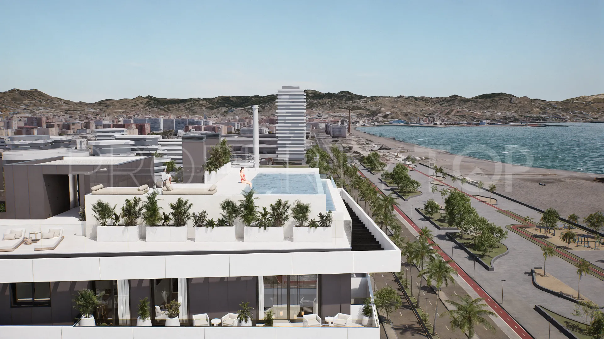 For sale duplex penthouse in Malaga