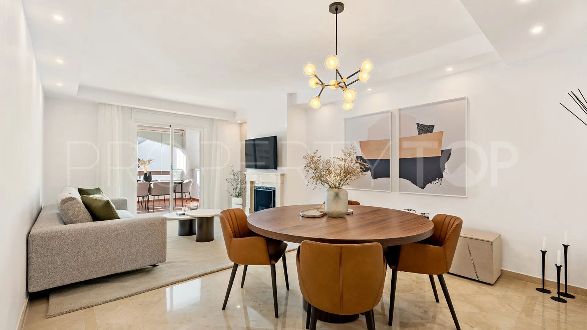 Nueva Andalucia, apartamento con 2 dormitorios en venta