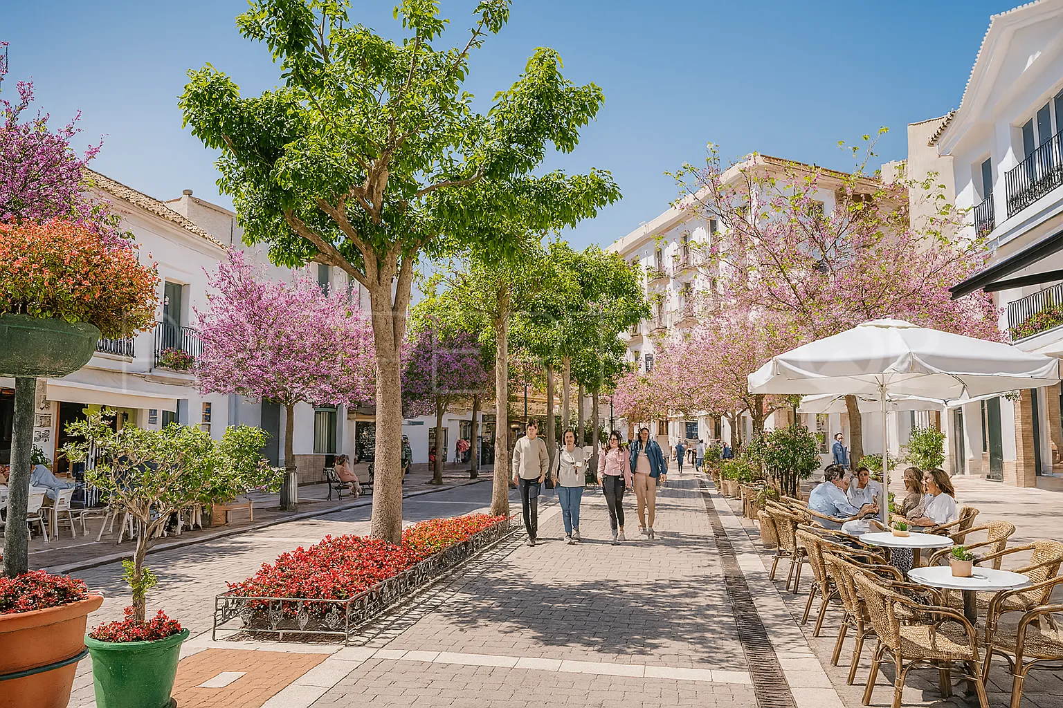 Apartamento planta baja de 2 dormitorios a la venta en Estepona