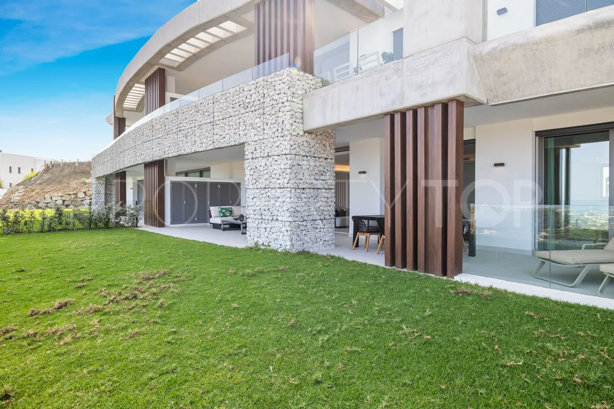 For sale Benahavis ground floor apartment with 2 bedrooms