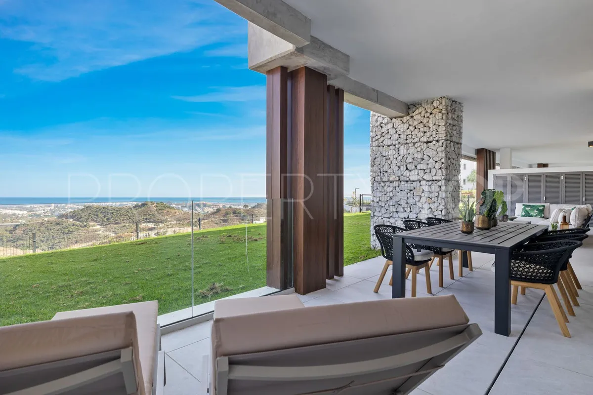 For sale Benahavis ground floor apartment with 2 bedrooms