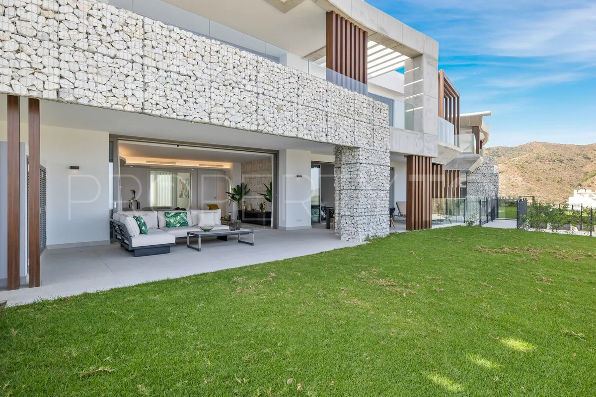 For sale Benahavis ground floor apartment with 2 bedrooms