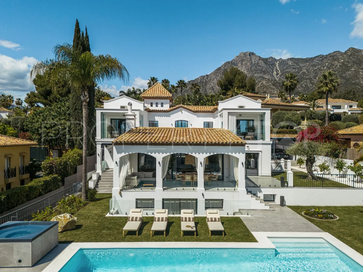 Villa en venta en Marbella Golden Mile