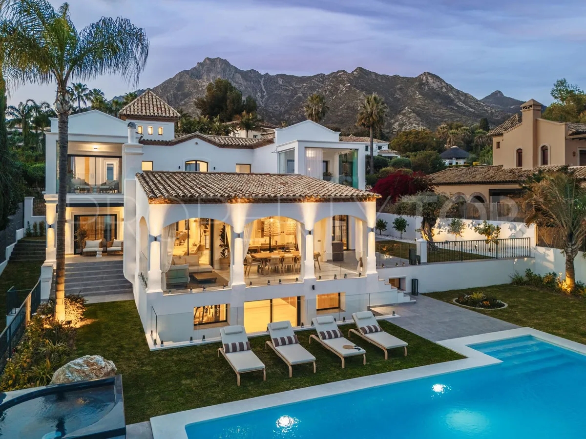 Villa en venta en Marbella Golden Mile