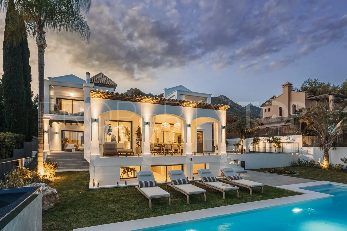 Villa en venta en Marbella Golden Mile