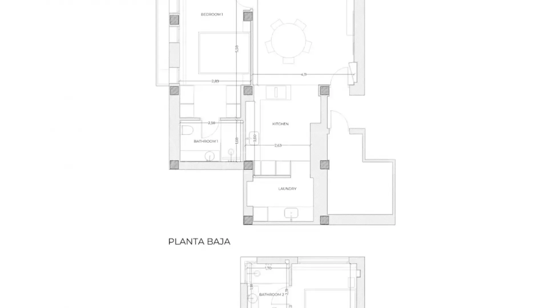 Se vende duplex con 3 dormitorios en La Quinta