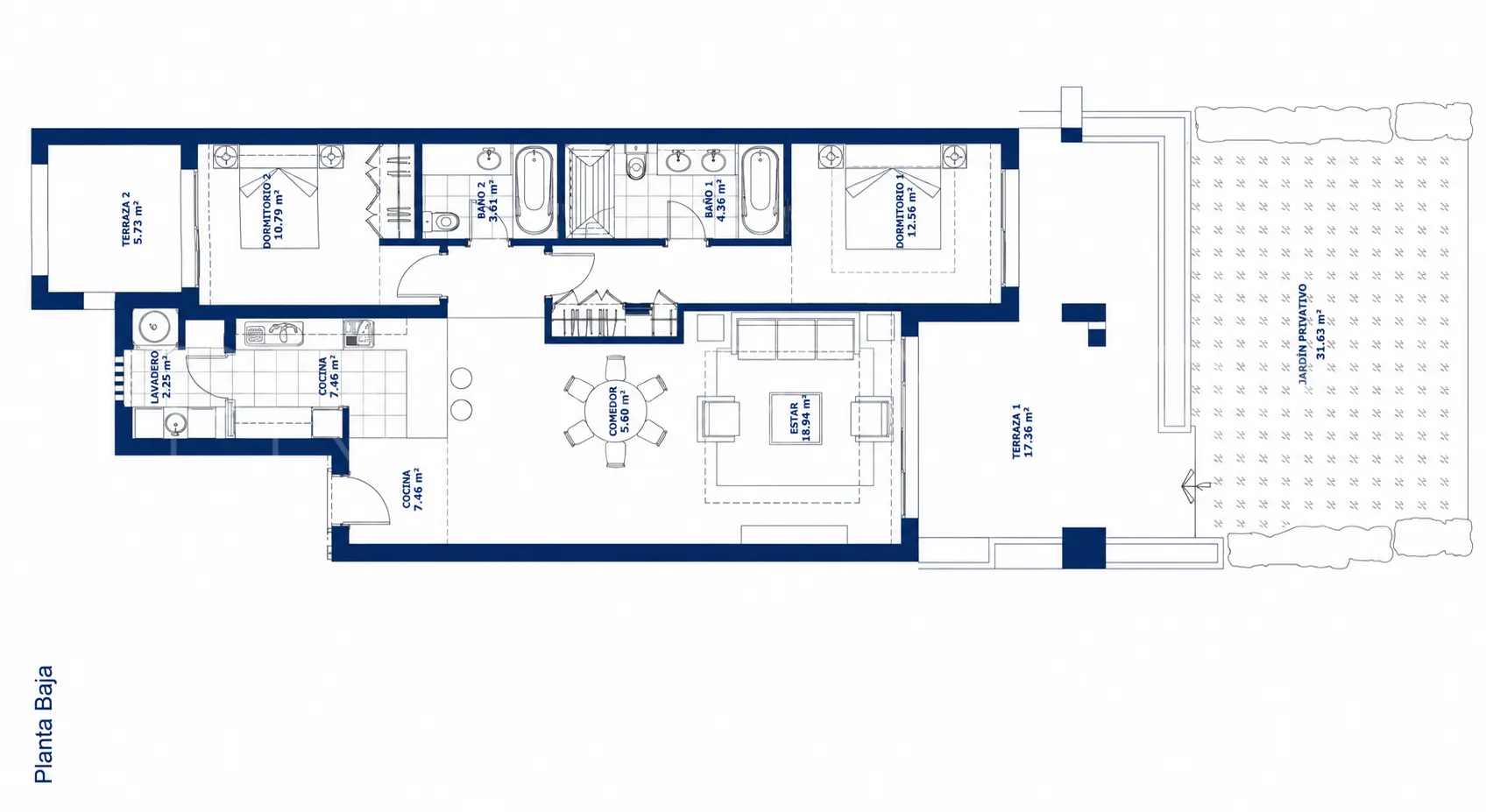 Apartamento planta baja en venta en Alminar de Marbella