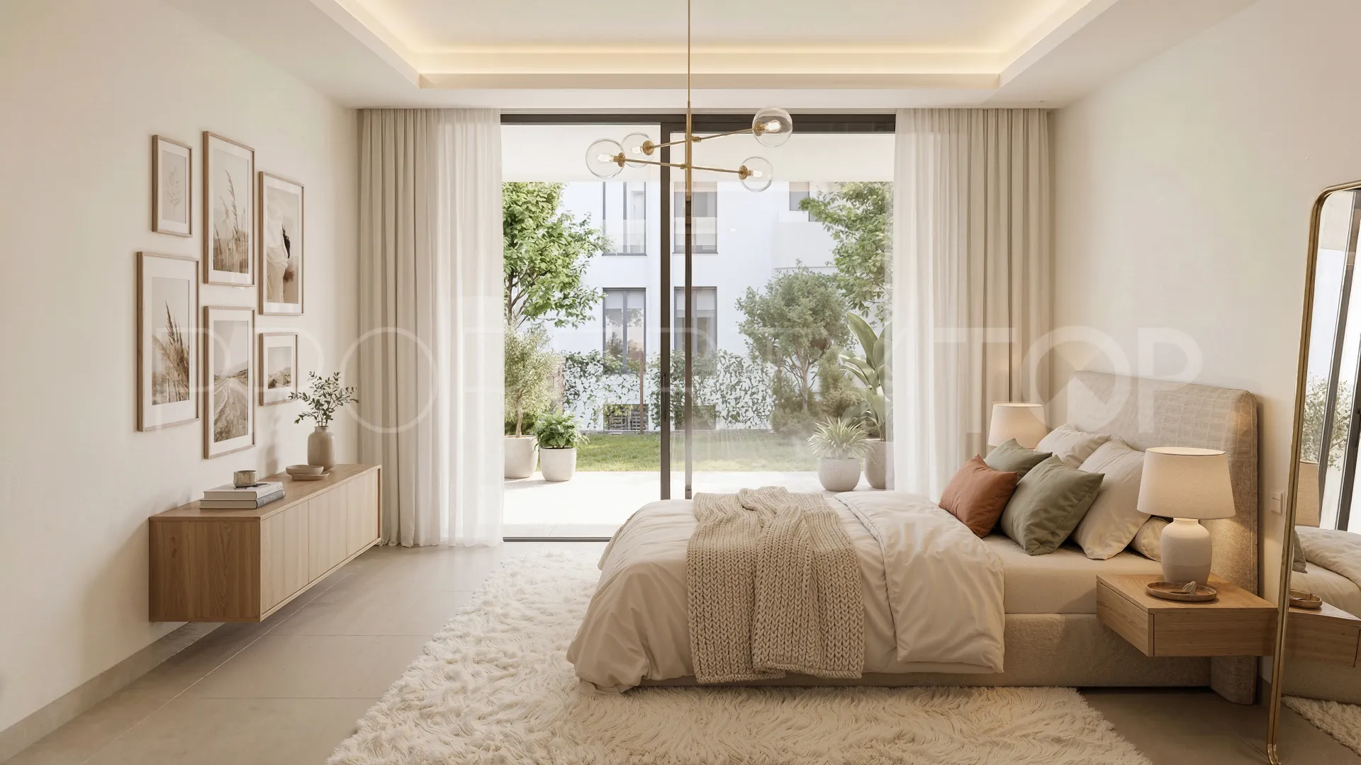 Comprar apartamento planta baja con 3 dormitorios en Cancelada