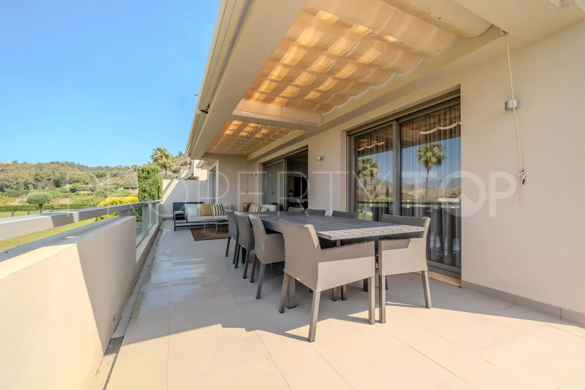 For sale Benahavis 3 bedrooms ground floor apartment