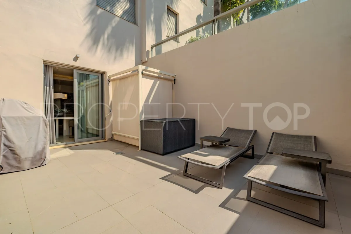 For sale Benahavis 3 bedrooms ground floor apartment