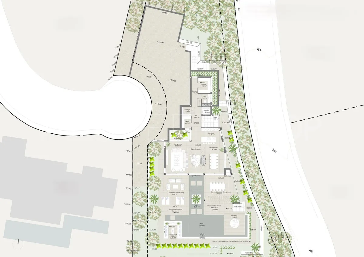 Plot for sale in Benahavis with 5 bedrooms