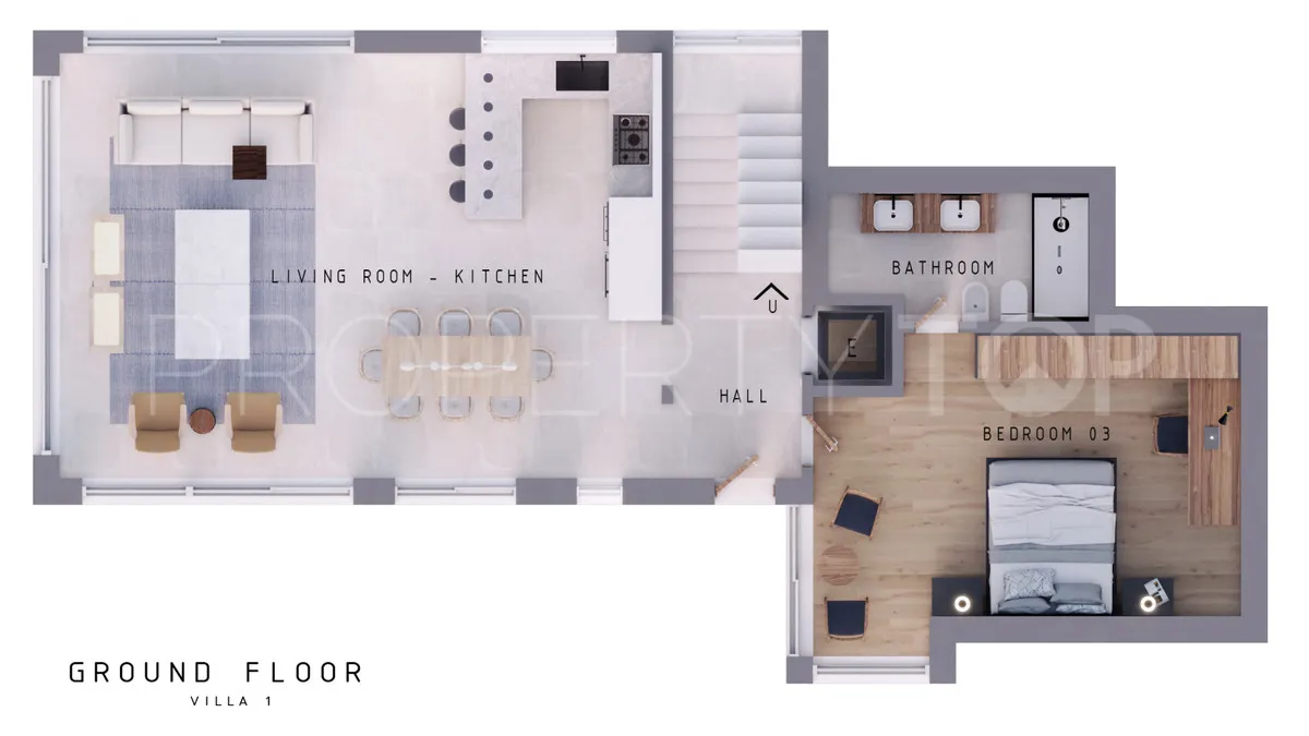 Villa en venta con 3 dormitorios en Mijas Costa