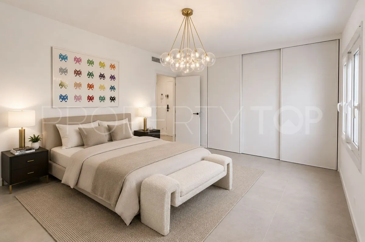 Nueva Andalucia, apartamento planta baja en venta de 3 dormitorios
