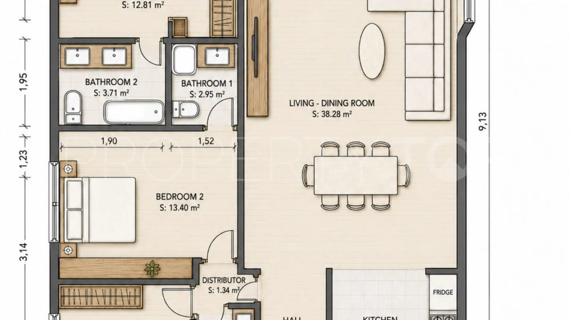 Villa de 4 dormitorios en venta en Torreblanca