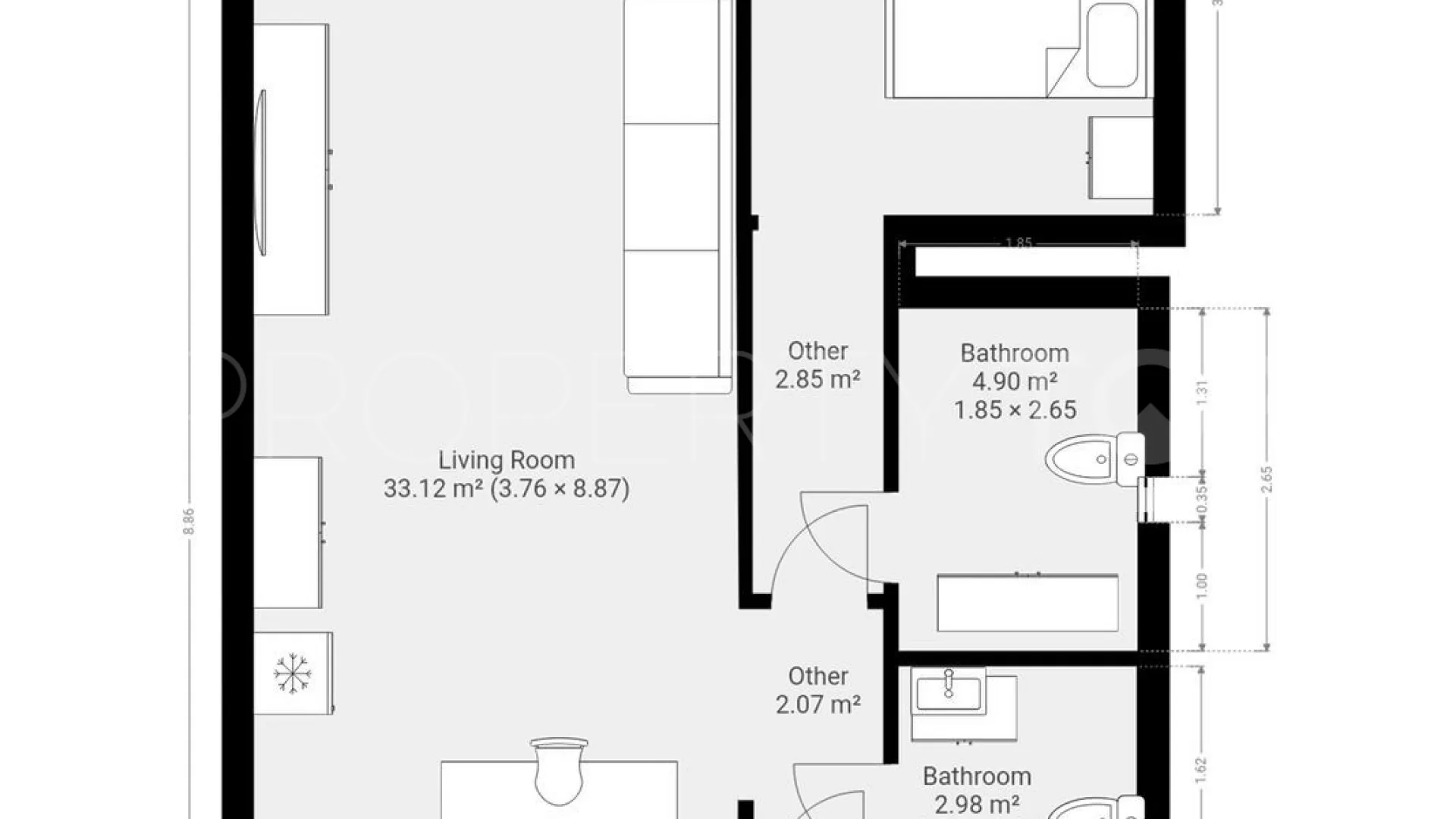 Se vende apartamento planta baja en Aloha