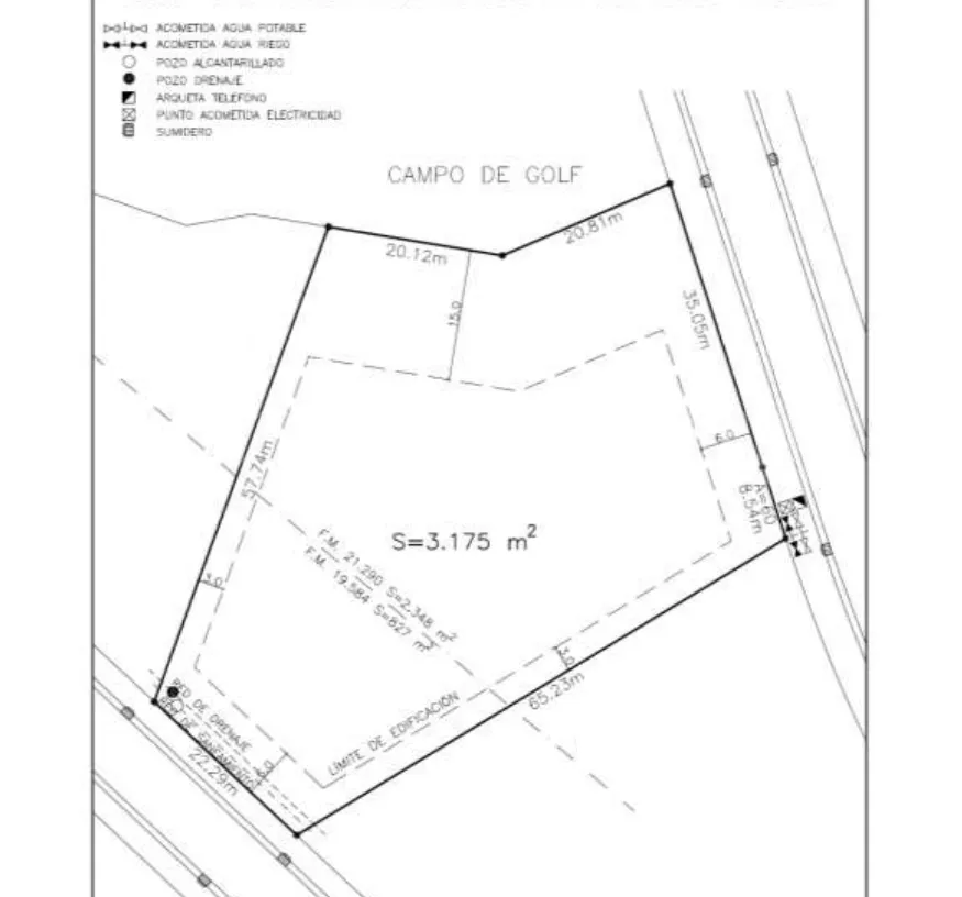 Almenara plot for sale